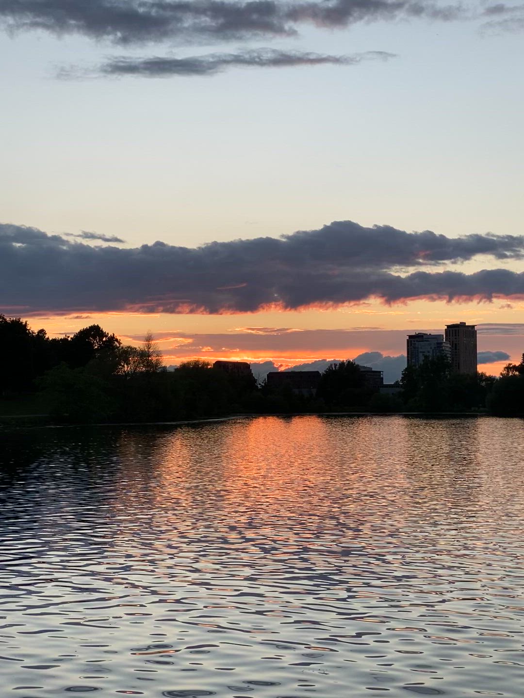 Sunset at Dow's Lake