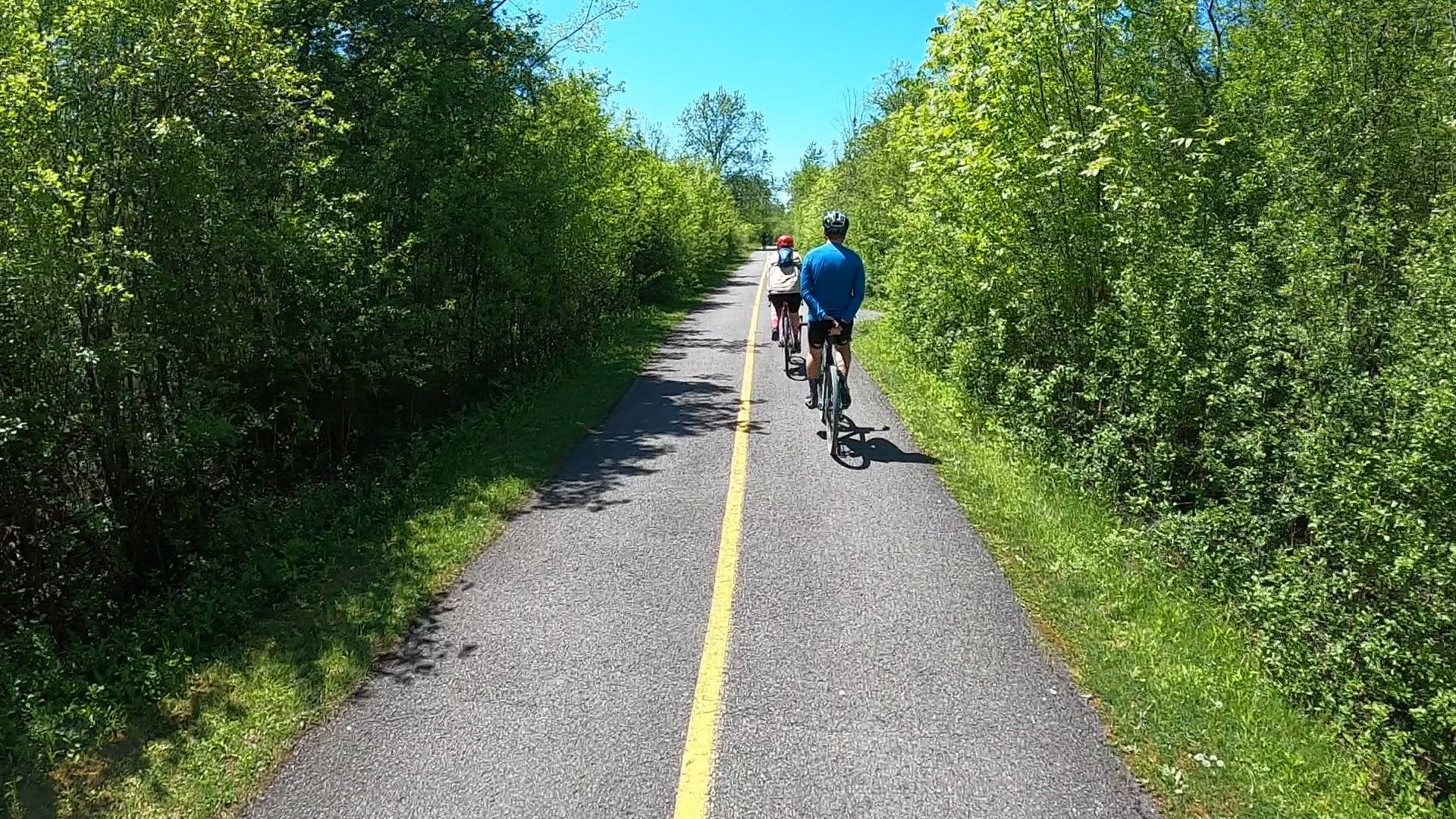 chill ride in bike paths