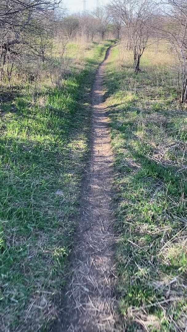 Riding on Single Track Trails